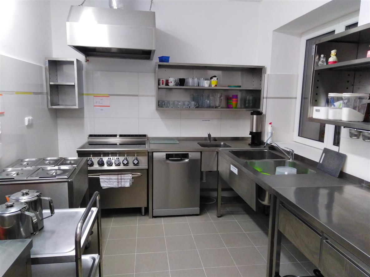 Kuchyň pro přípravu zdravých jídel